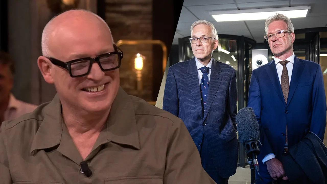 René lacht om compilatie van informateurs Dijkgraaf en Van Zwol: 'Leuk duo!'