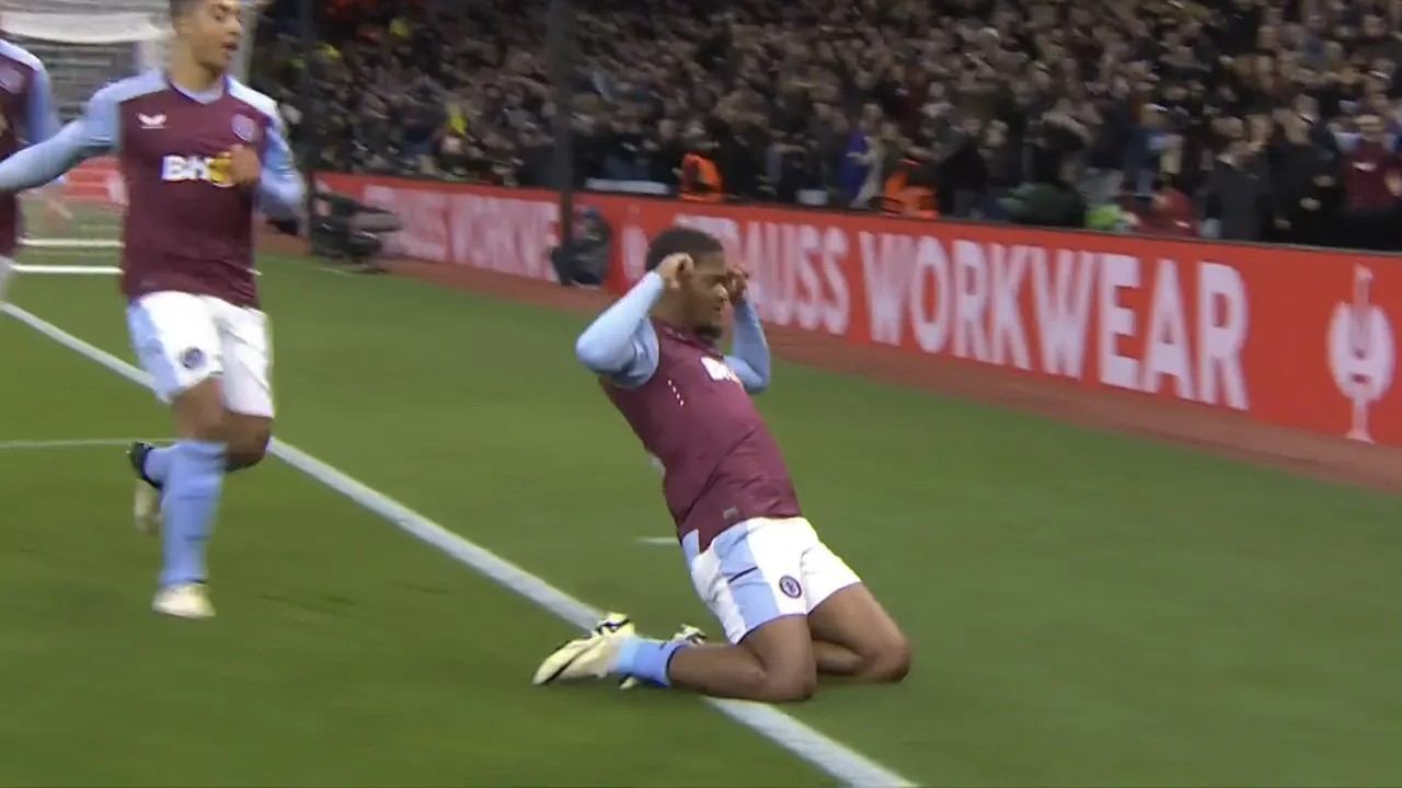 VIDEOGOAL: Aston Villa - Ajax 2-0 (Bailey)