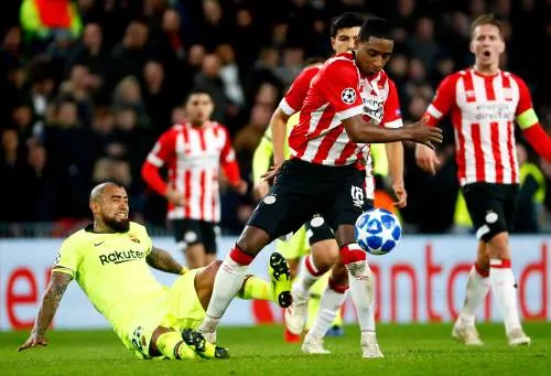 PSV na verlies tegen Barcelona klaar in Europa