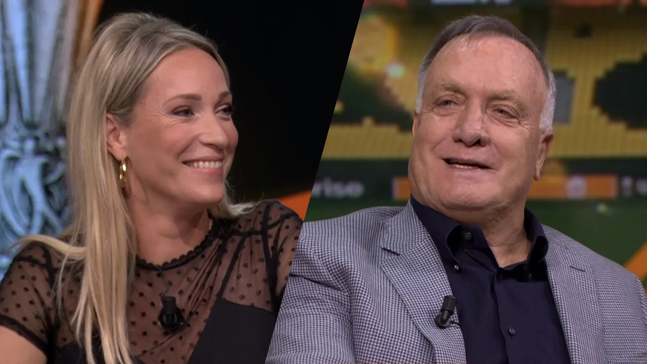 Hélène introduceert Dick en Kees: 'Ongeveer de hele geschiedenis van het vaderlandse voetbal!'