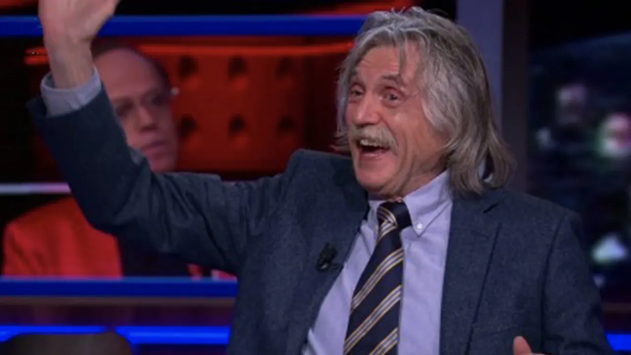 CLASSIC: Johan op straat herkend door 'piepkuiken' van DWDD: 'Joehoe!'