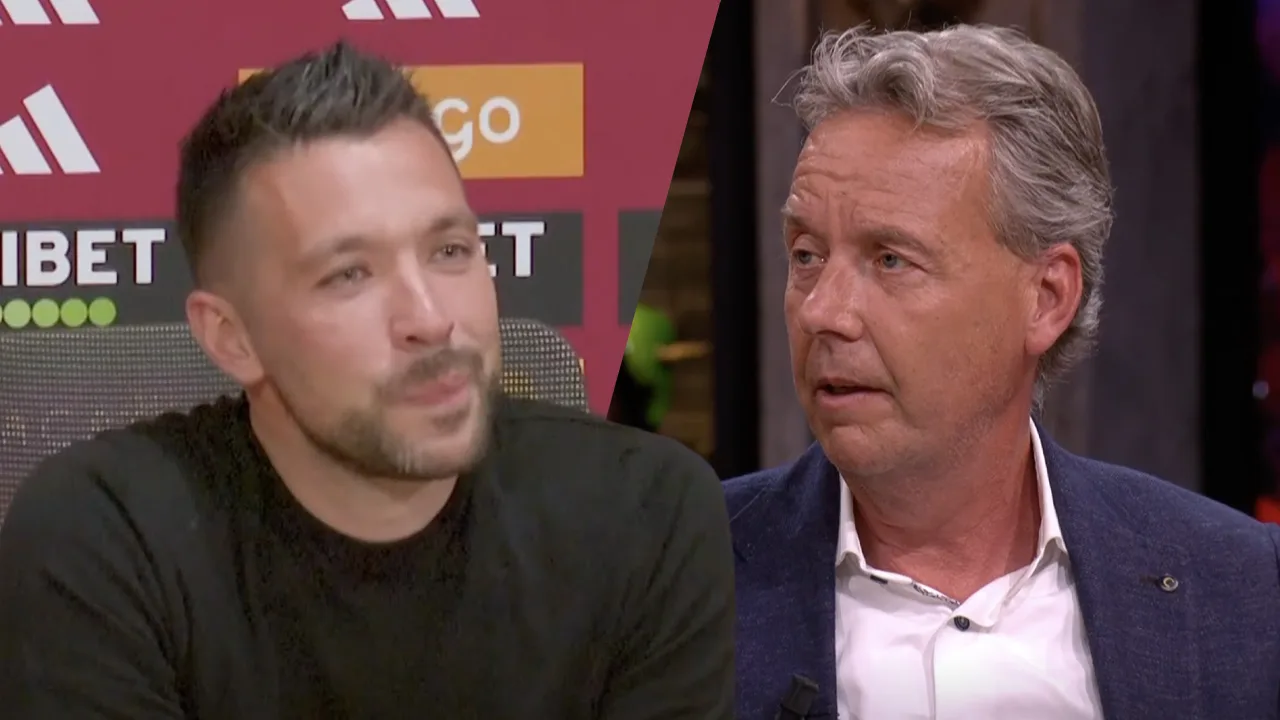 Valentijn Driessen hoort Willem Vissers op persconferentie Farioli: 'Waar gaat dit over?!'