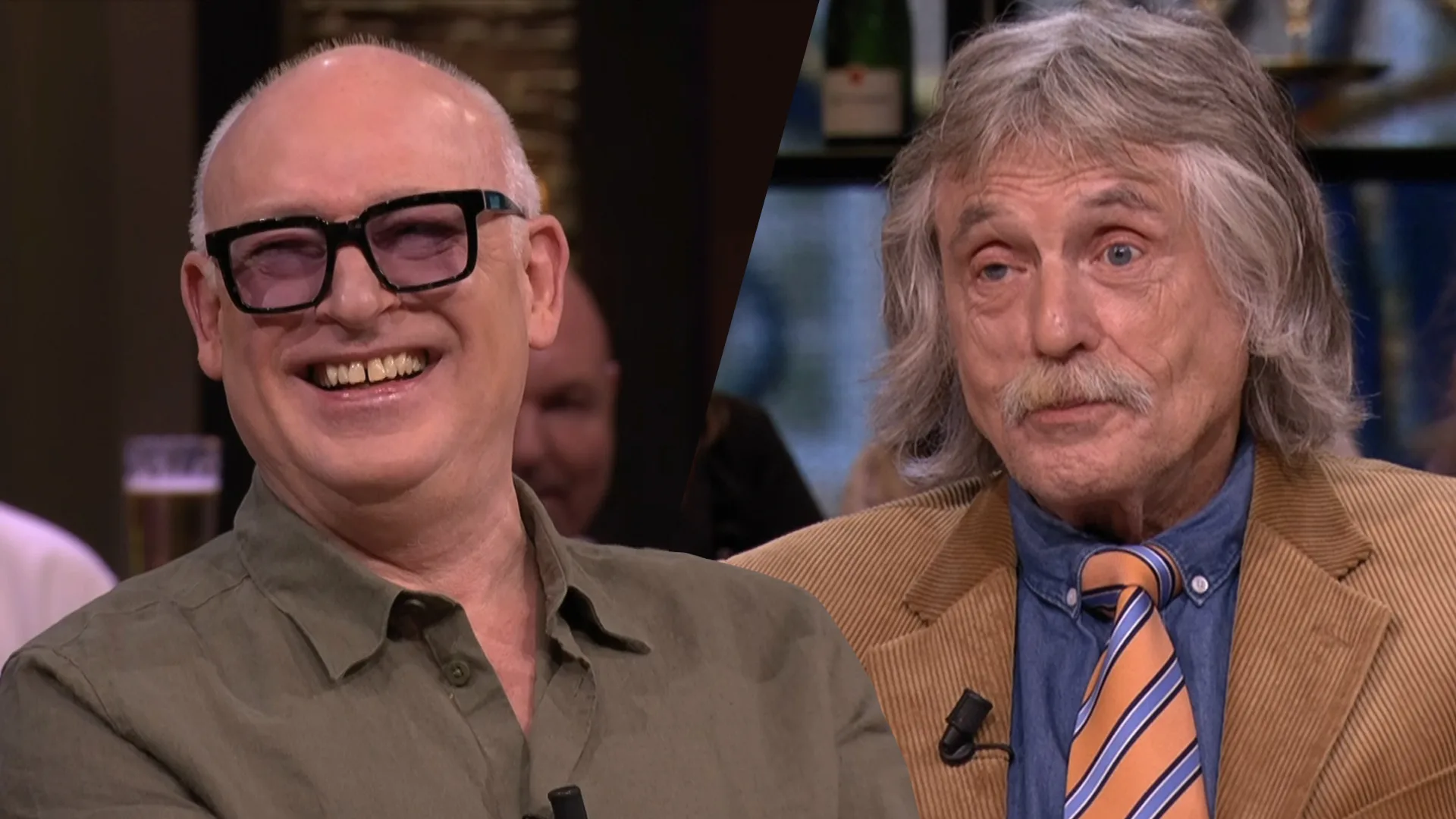 René ziet compilatie met uitspraken Johan over Ingrid Coenradie: 'Hij is van de Coenradie-fanclub!'