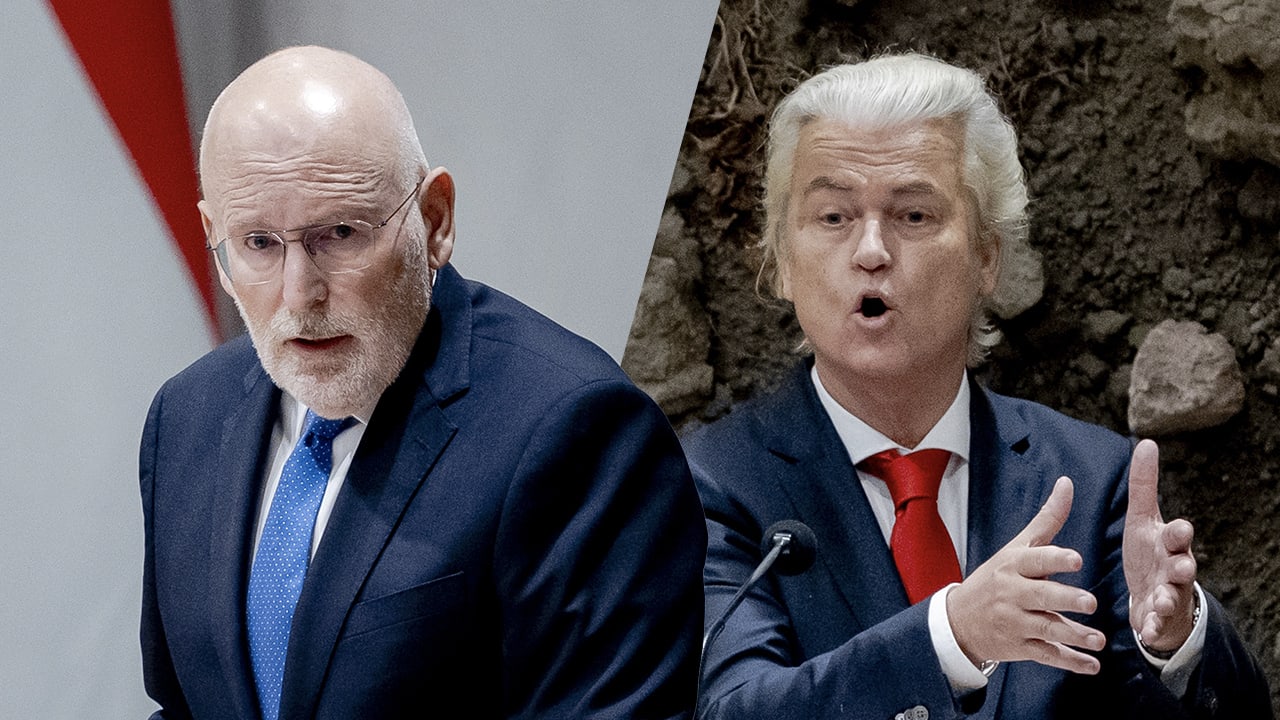 Video: Frans Timmermans en Geert Wilders clashen opnieuw: 'U bent een schandvlek'