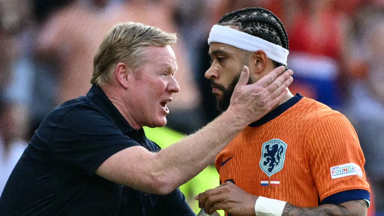 Ronald Koeman: Memphis start donderdag in de basis tegen Spanje