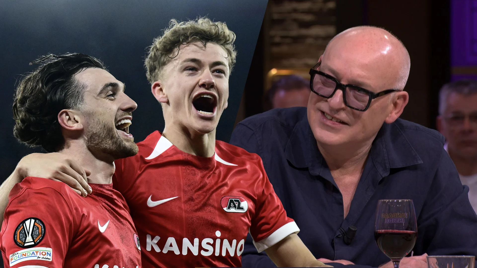 René lovend: 'Ik vind het echt ongelooflijk leuk om naar AZ te kijken!'