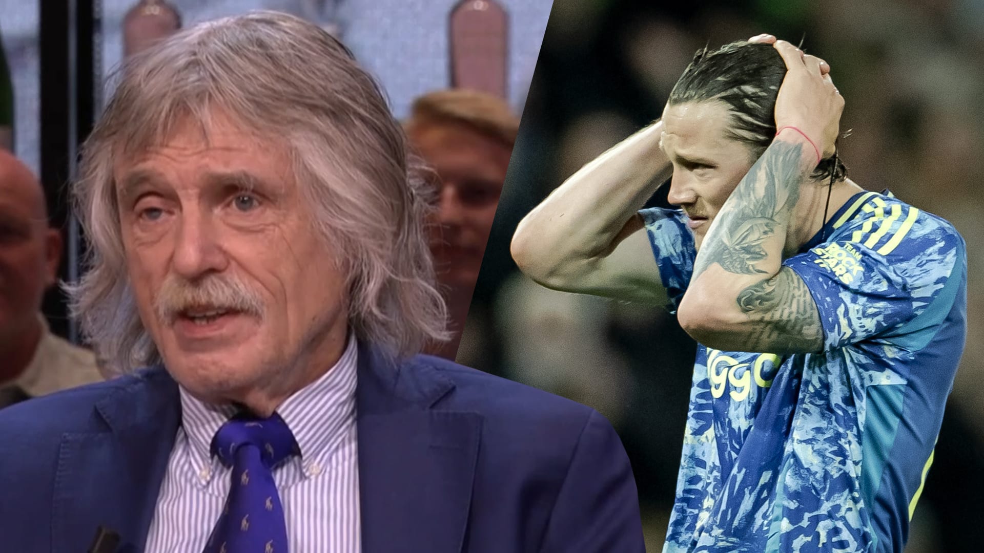 Johan zag aangeslagen Weghorst: ‘Hij moet de hoofdrol in een dramaserie gaan spelen’