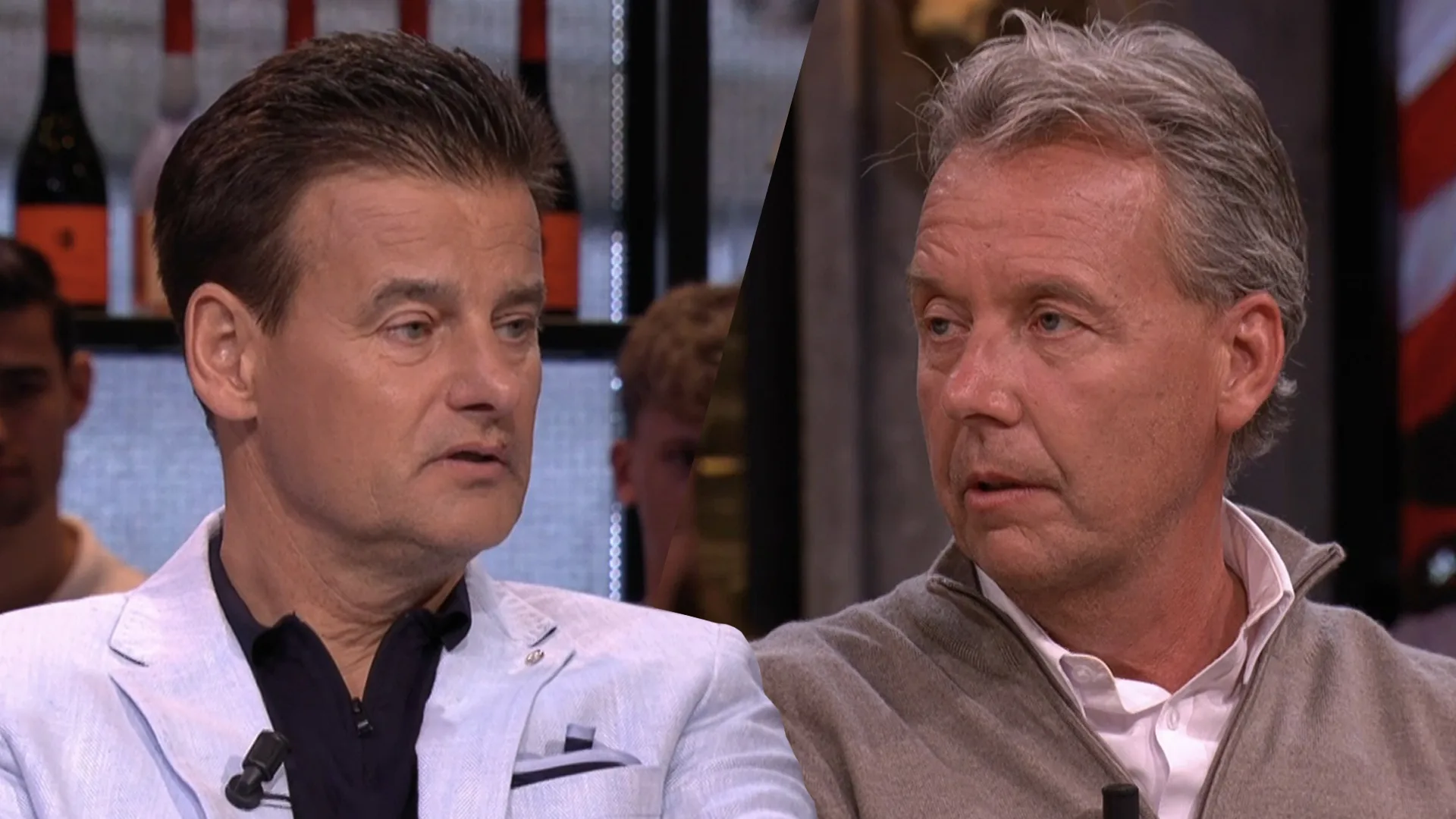 Wilfred vraagt zich hardop af of Valentijn nog wel uitgenodigd moet worden bij Vandaag Inside