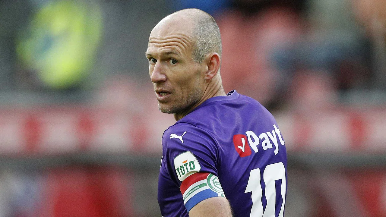 'Dit verdiende Arjen Robben tijdens zijn carrière als profvoetballer'