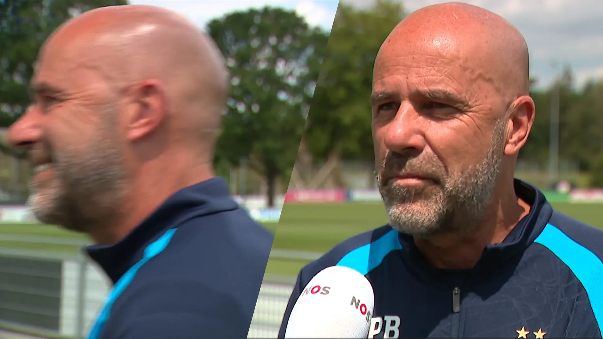 Peter Bosz loopt weg uit interview na zoveelste vraag over Oranje: 'Heb ik geen zin in'