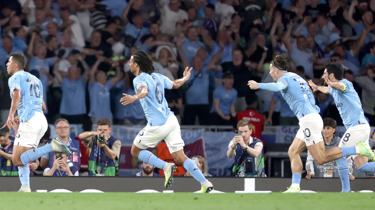 Manchester City wint van Inter en pakt historische treble
