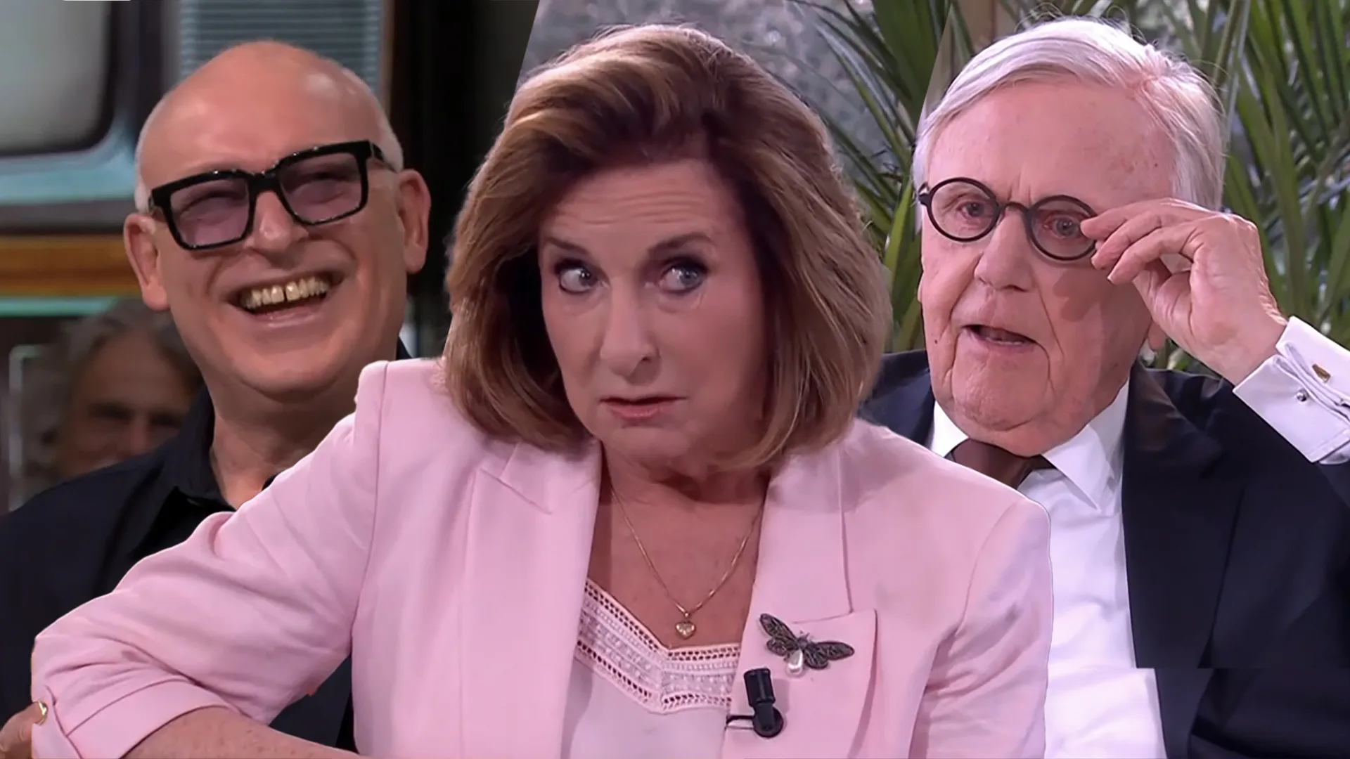 Opnieuw ongemakkelijk gesprek Harry Mens en Catherine Keyl: René van der Gijp giert het uit