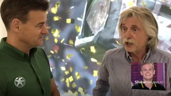 Johan lovend over Dennis tegenover Shownieuws: 'Geil hoor!' 