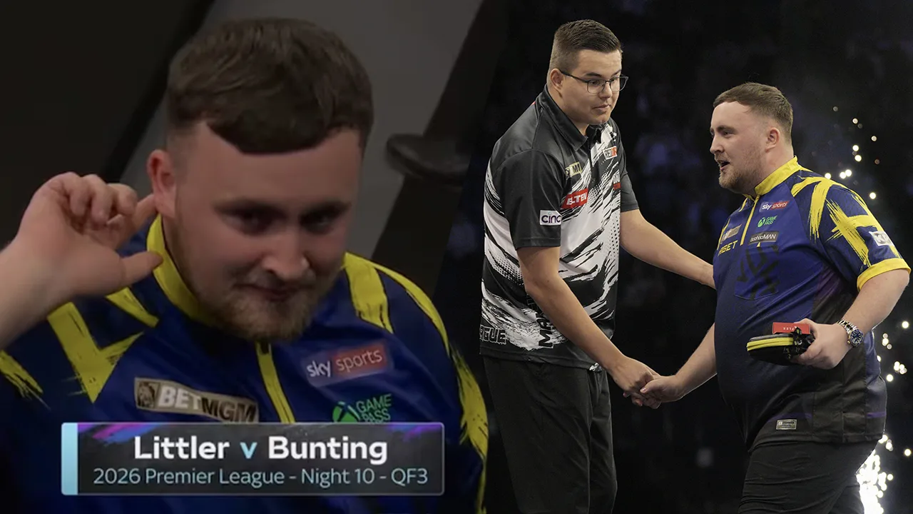 Video: Luke Littler zichtbaar geraakt door fluitconcert in eigen land na ruzie met Gian van Veen