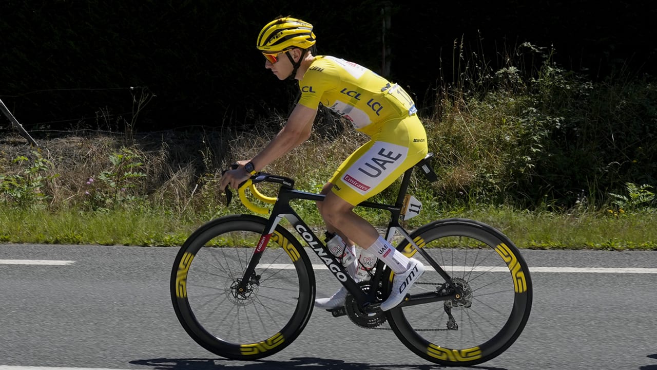 Pogacar wint ook tweede Pyreneeënrit in Tour de France en leidt riant
