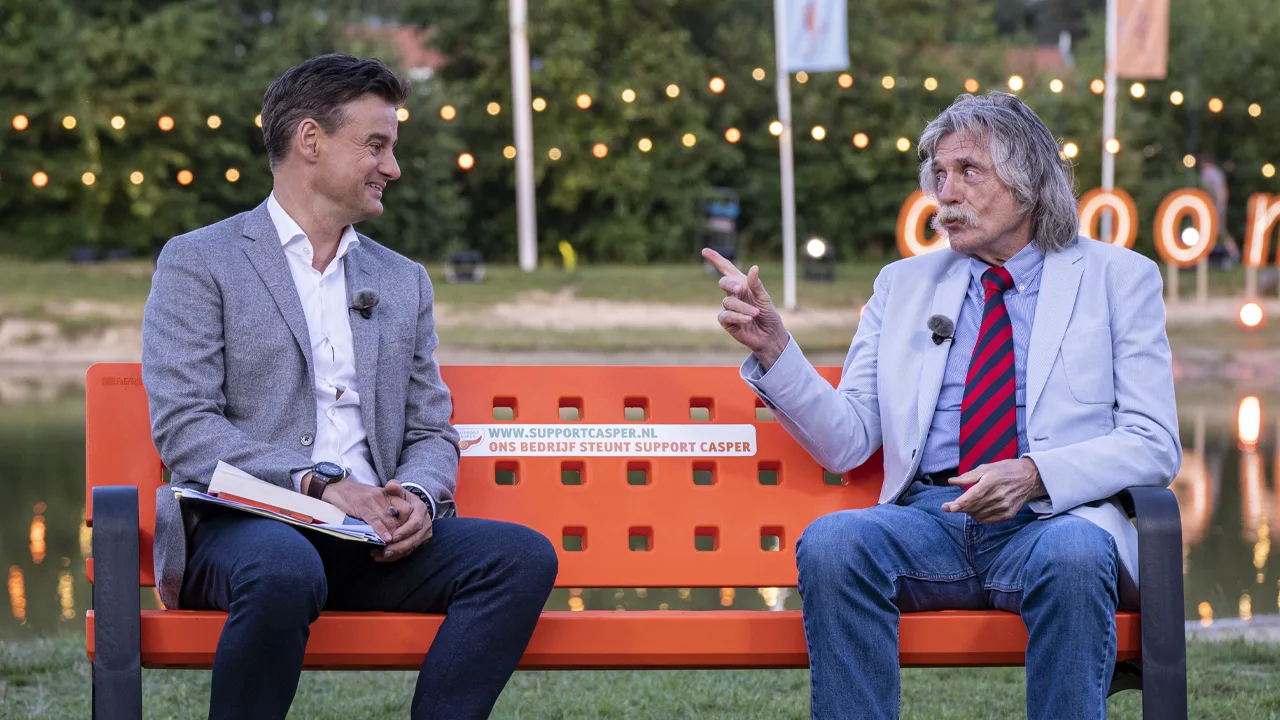 'Stiekem vindt Johan het wel leuk, maar hij moet ook een beetje de brombeer spelen natuurlijk'