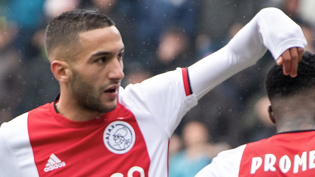‘Ziyech blijft een heel aparte jongen, met zijn mouwtjes in de hand'