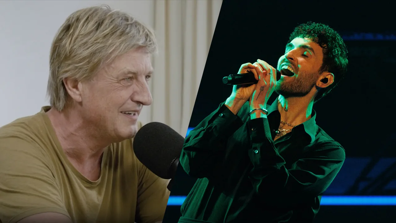 Wim ging naar optreden van Duncan Laurence: 'Dat moest van mijn vrouw...'