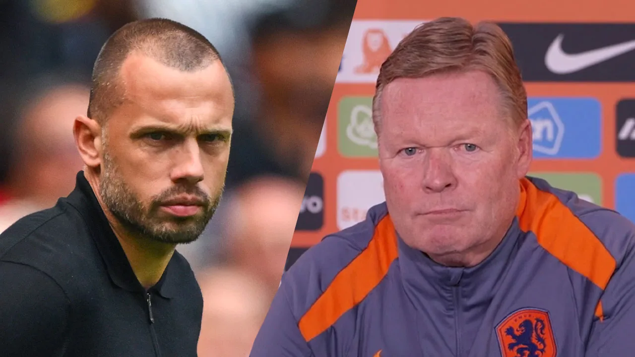 Ronald Koeman laat zich uit over de situatie van John Heitinga bij Ajax