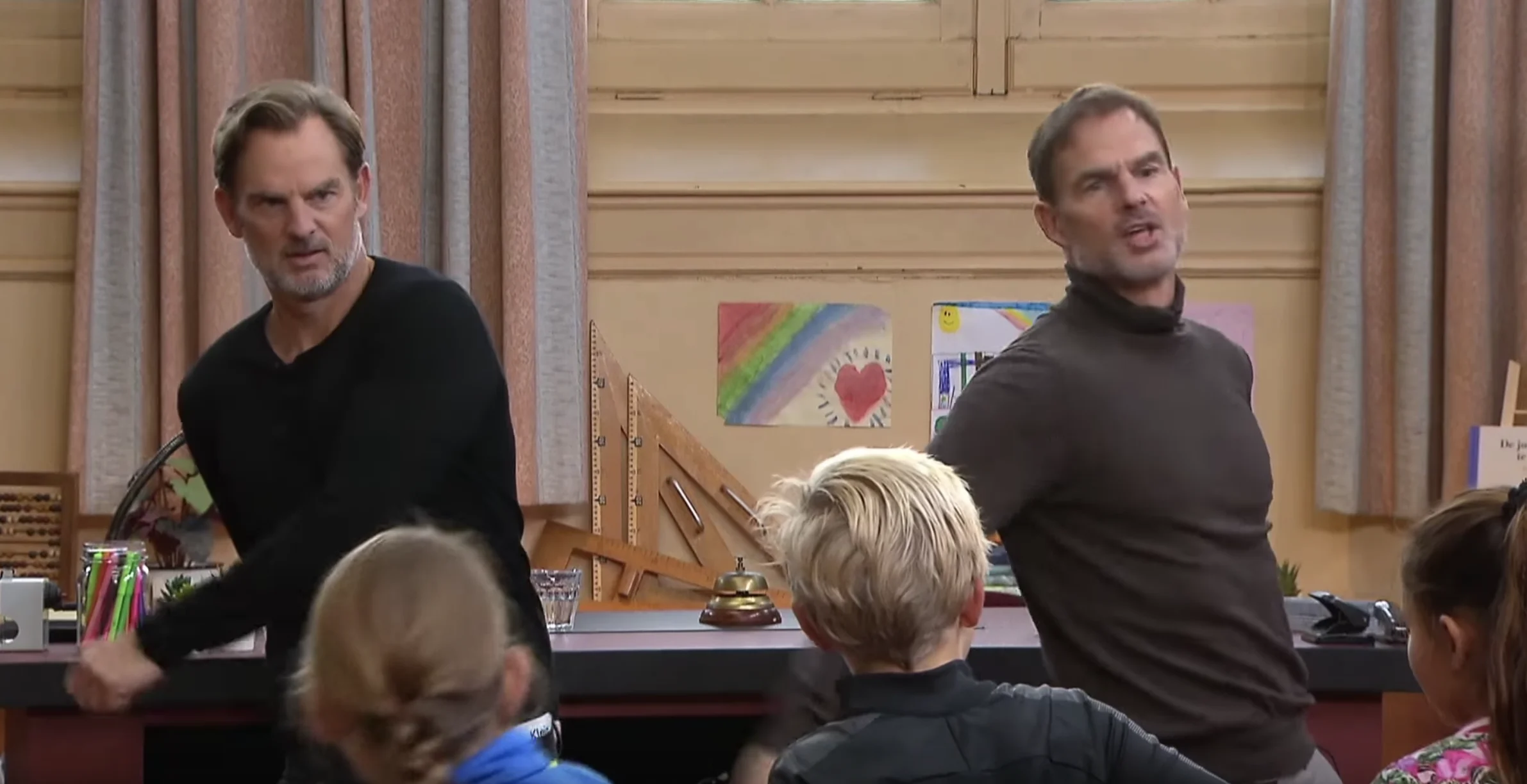 Frank en Ronald de Boer proberen Fortnite-dansje