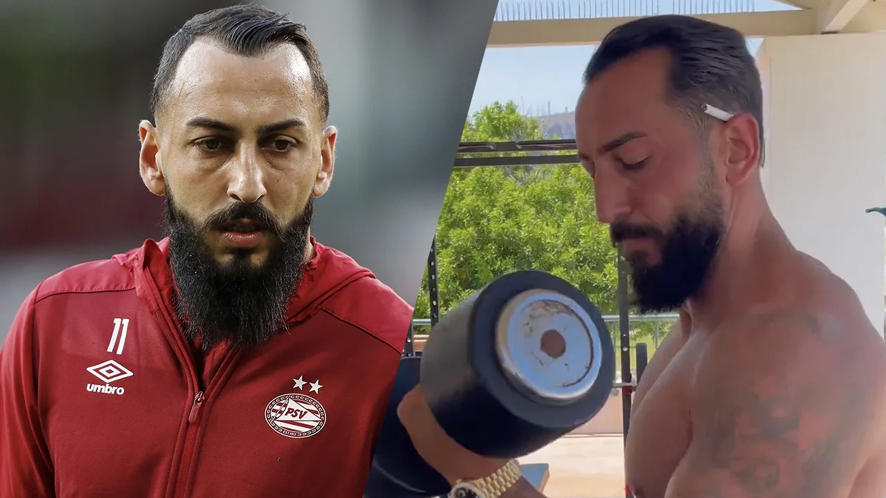 Oud-spits van PSV bereidt zich met sigaret achter de oren voor op het nieuwe seizoen