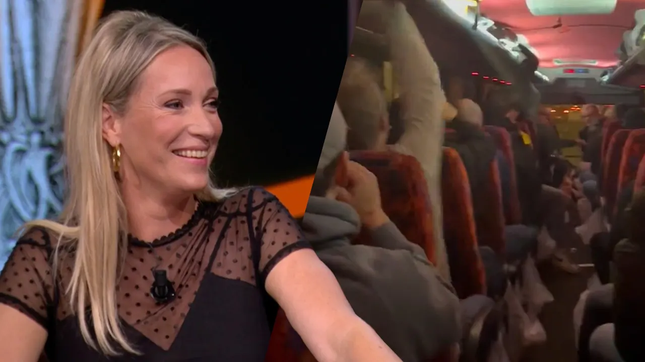 Hélène Hendriks drie uur lang toegezongen door NAC-supporters