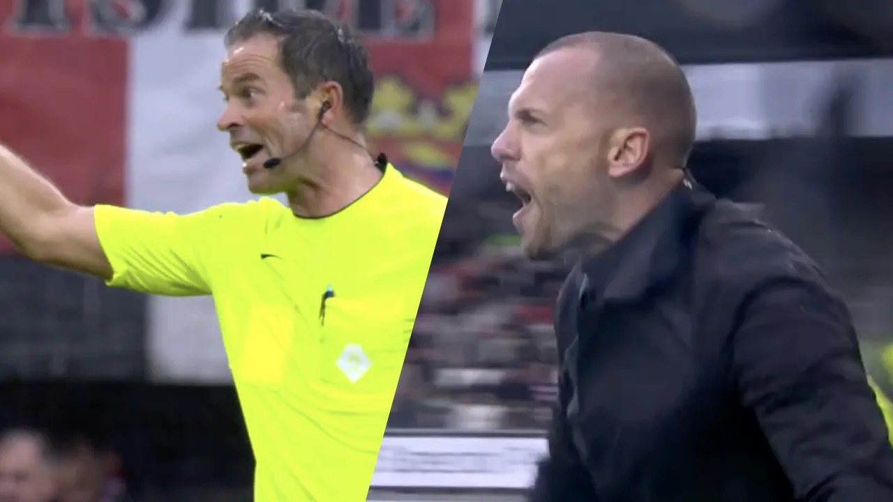 Video: Bas Nijhuis niet gediend van felle reactie van John Heitinga: 'Kappen nu!'