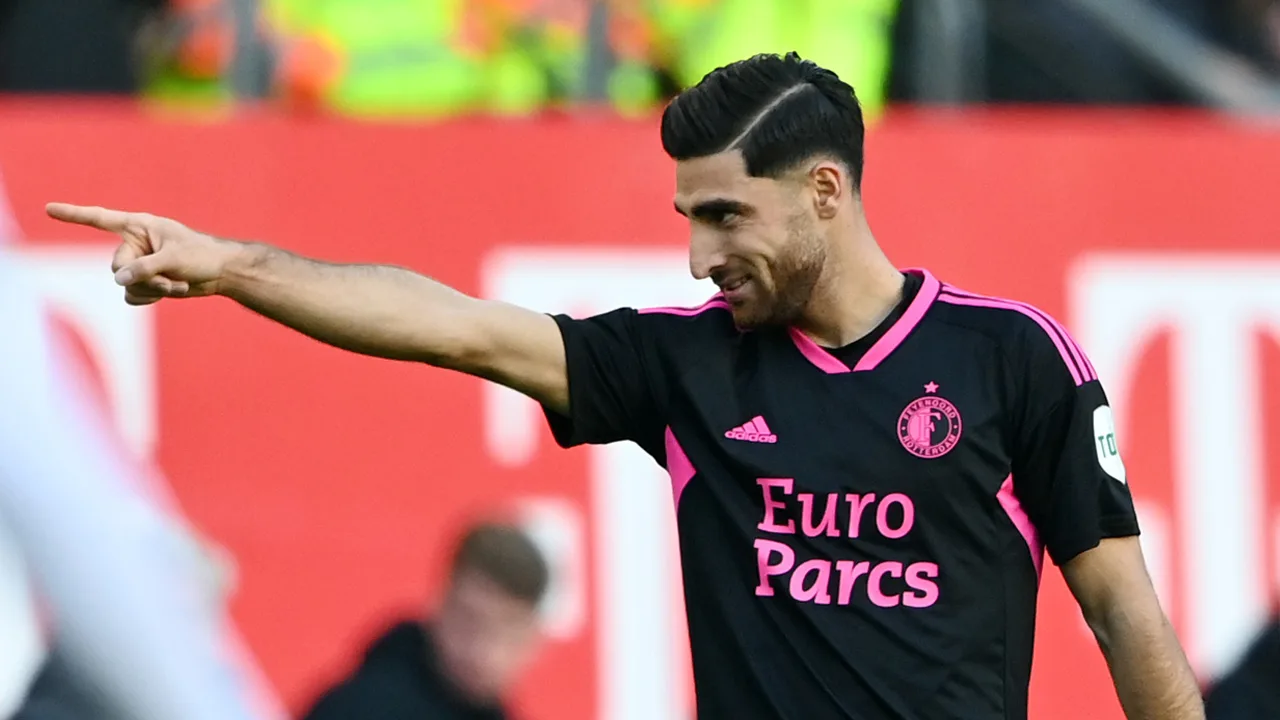 Jahanbakhsh bezorgt Feyenoord in slotfase punt tegen FC Utrecht