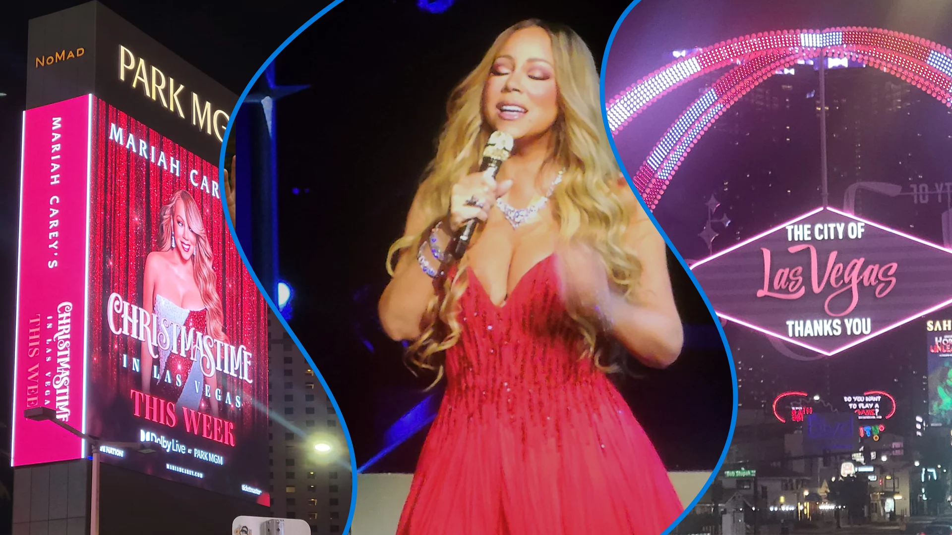 Deze Sky-winnaar was bij het laatste kerstconcert van Mariah Carey in Las Vegas: ⭐️⭐️⭐️⭐️⭐️