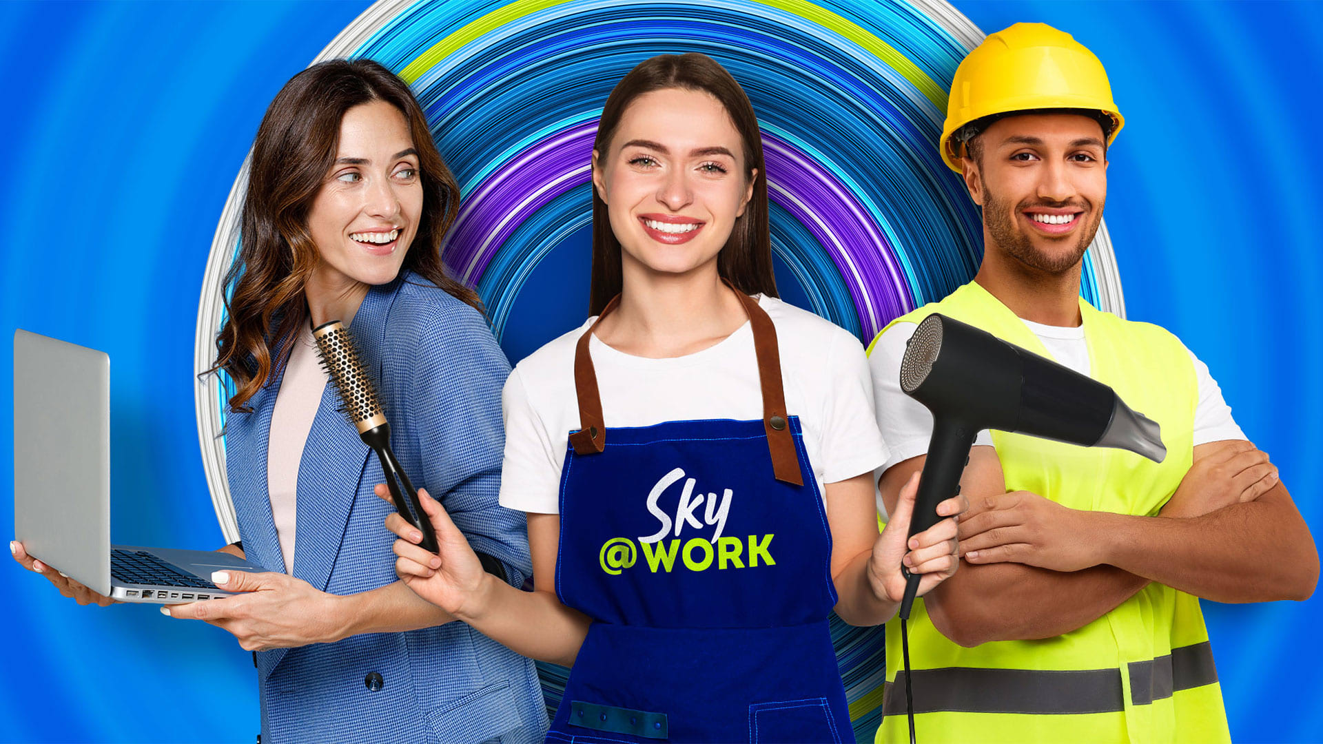 April = @ Work Maand bij Sky Radio!