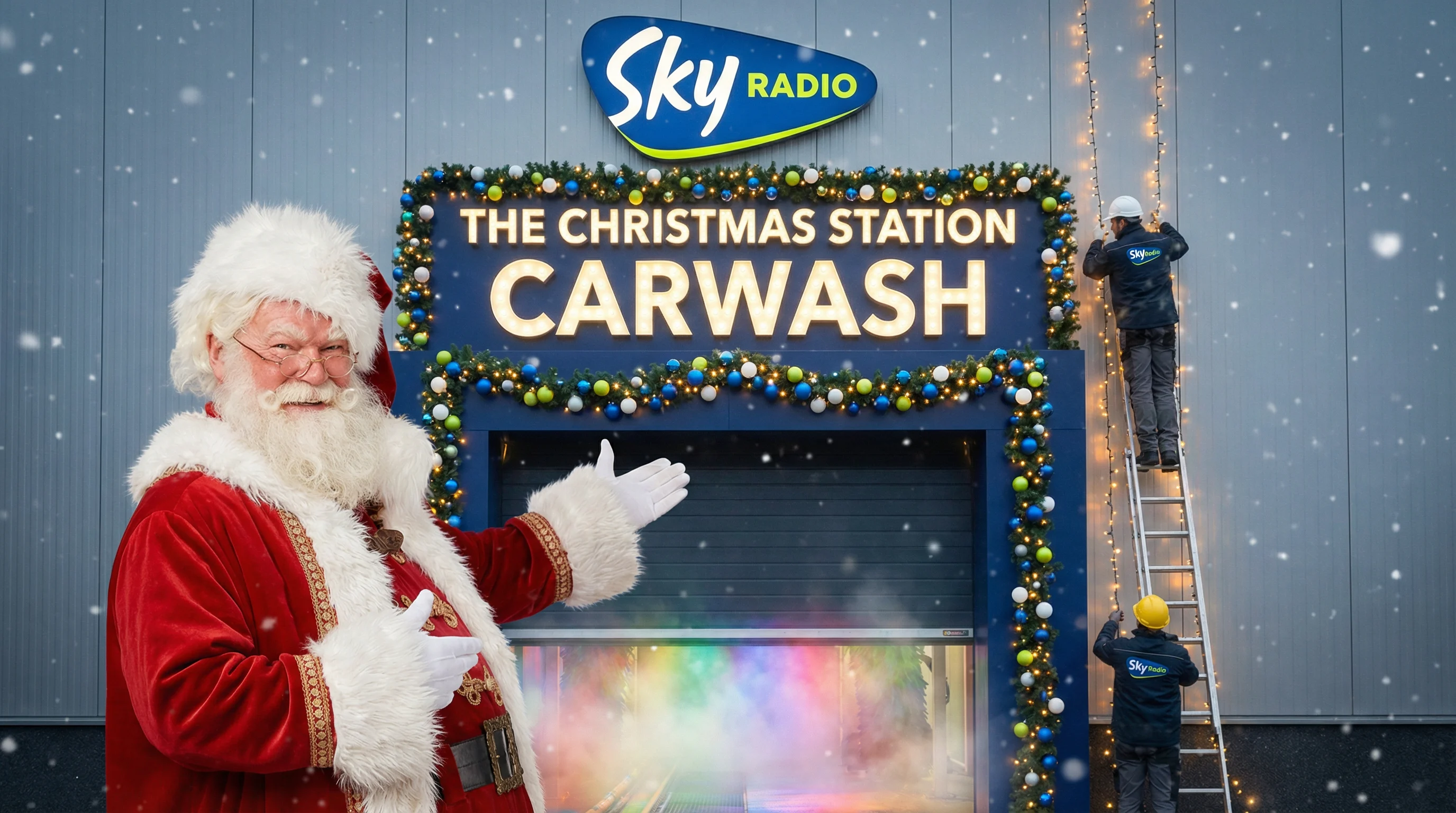 Auto wassen in kerststijl: ontdek de Christmas Carwash Experience