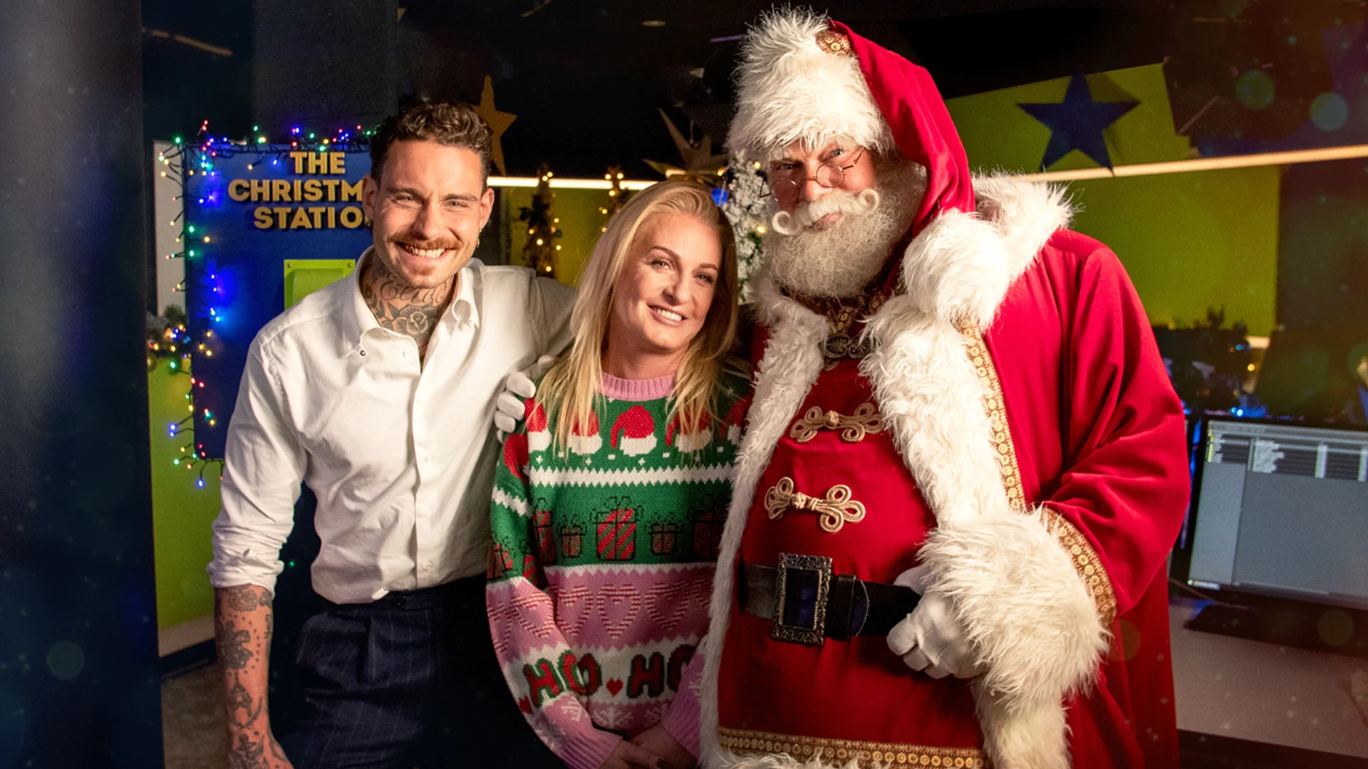 Douwe Bob en Miss Montreal openen The Christmas Station!
