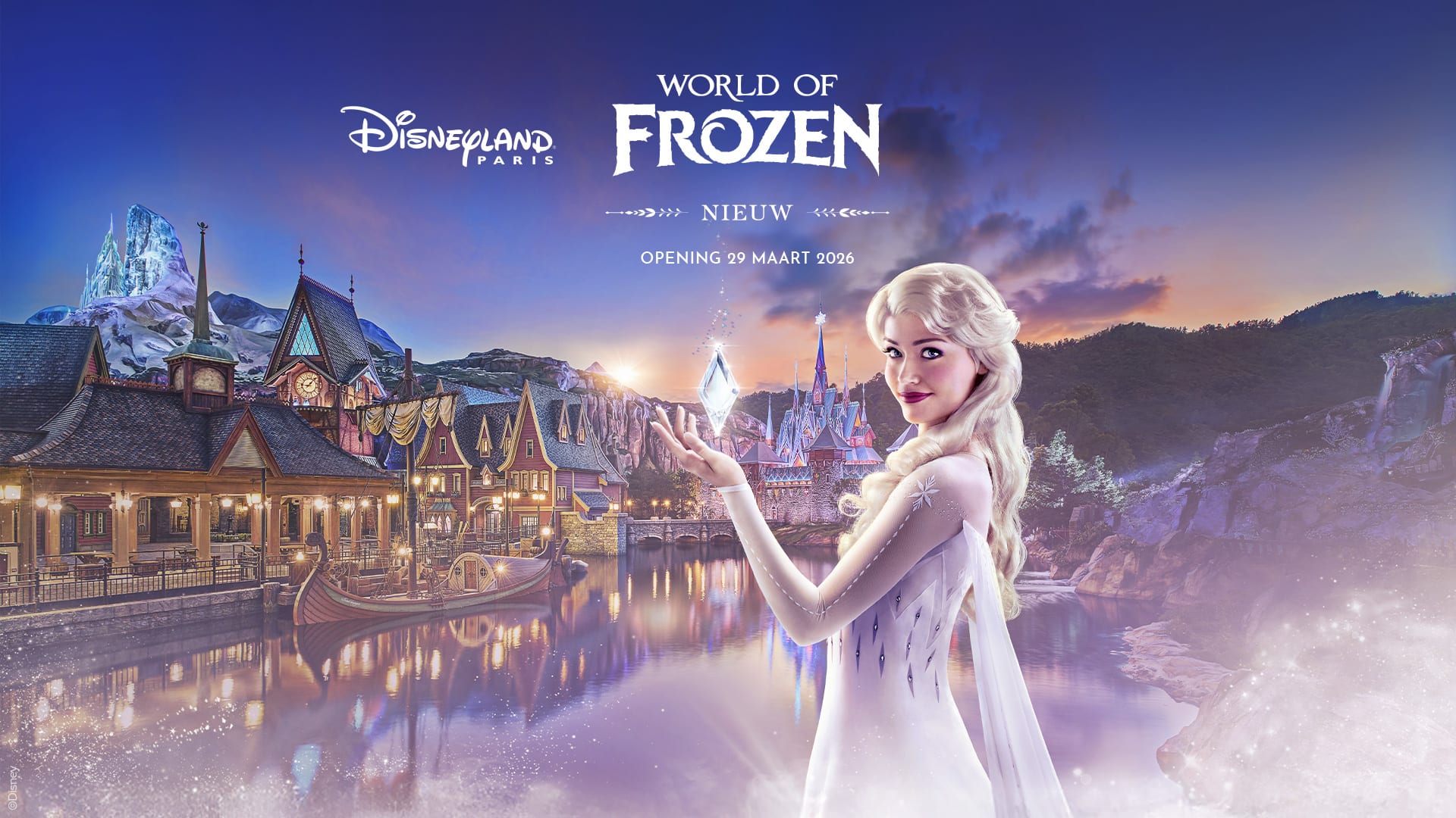 Maak elke dag kans op een verblijf in DisneylandÂź Paris en beleef als een van de eerste World of Frozen! âïž