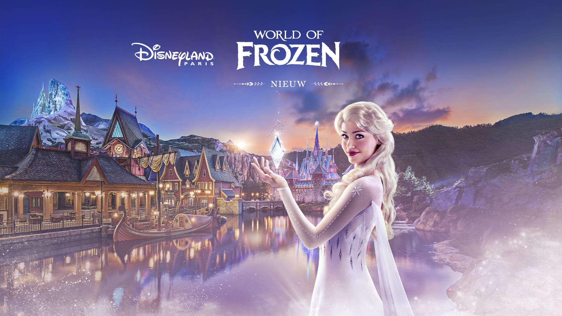 Maak elke dag kans op een verblijf in Disneyland® Paris en beleef de nieuwe themawereld World of Frozen!