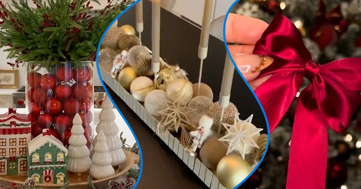 Met deze DIY-kerstdecoraties kom jij de feestdagen wel door! 🎁