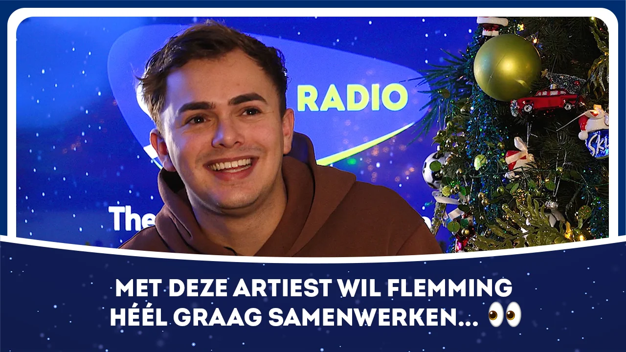 Met deze artiest wil Flemming héél graag samenwerken...