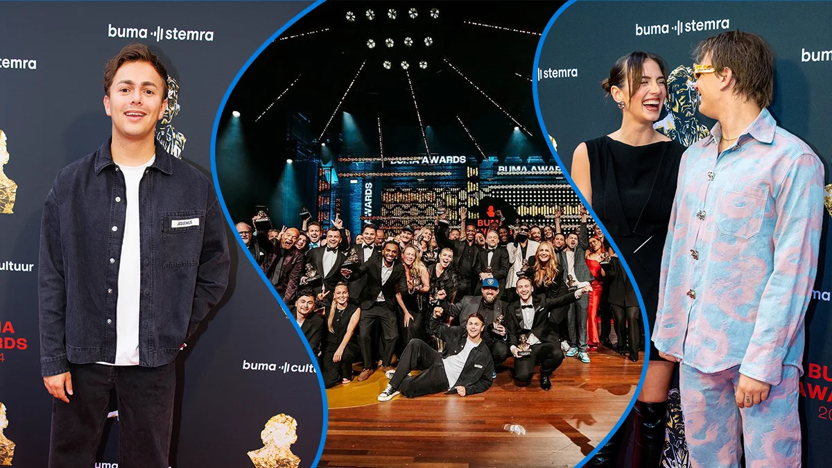Dit zijn de grote winnaars van de Buma Awards! 🏆