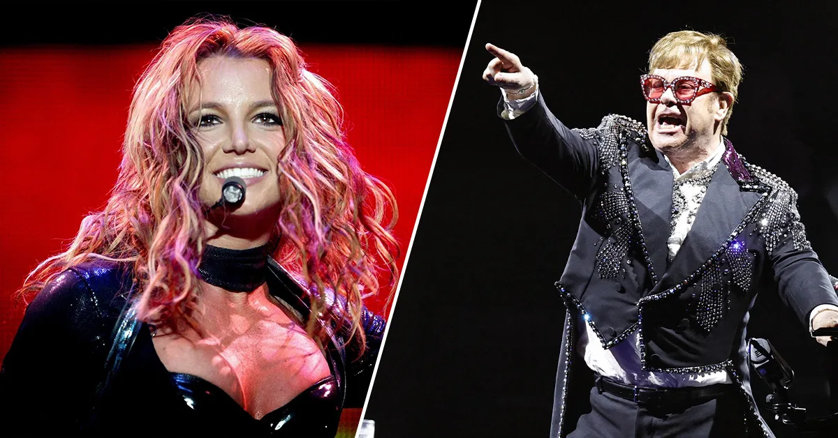 Luister hier de nieuwe single van Elton John en Britney Spears!