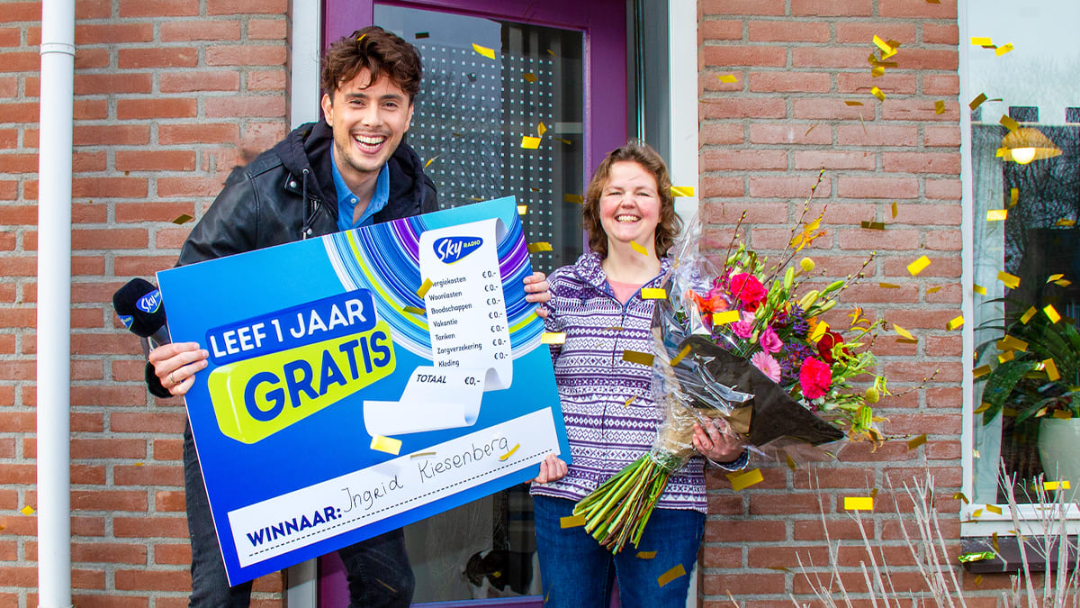 Ingrid uit Tiel won 1 jaar gratis leven! 🤑