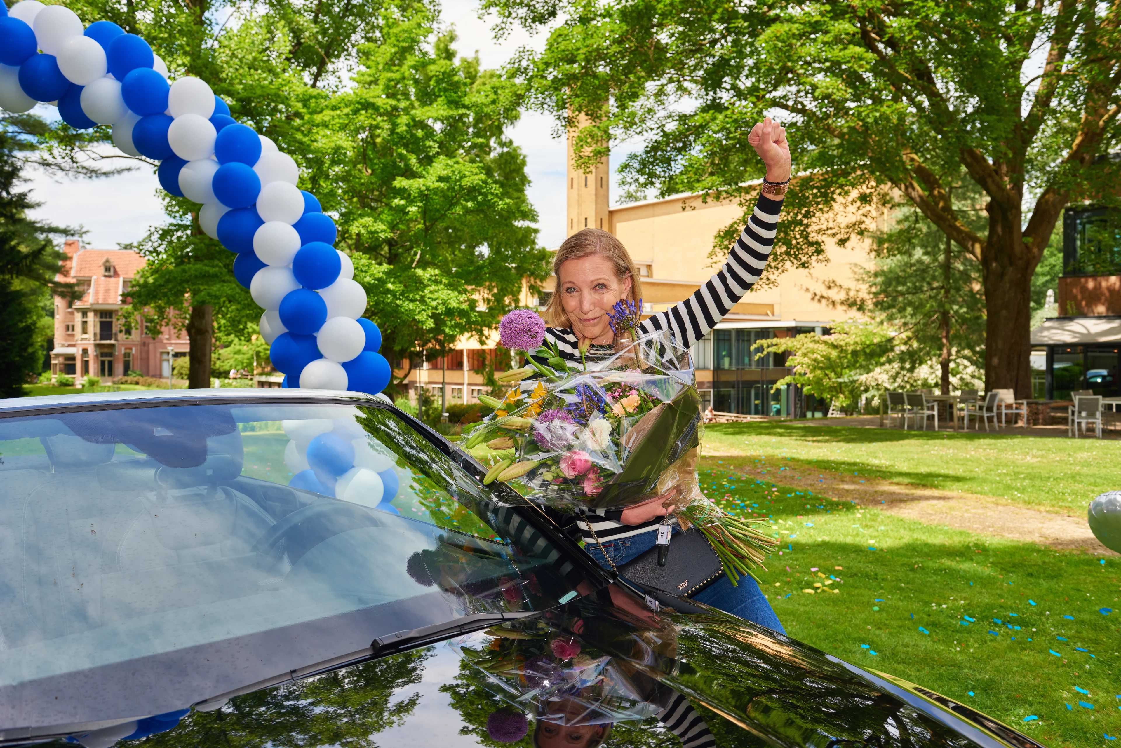 Sky-luisteraar Trudy wint een Audi A5 cabrio voor de zomer! ☀️