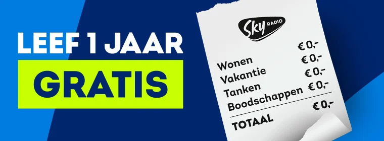 Leef 1 Jaar Gratis van start bij Sky Radio
