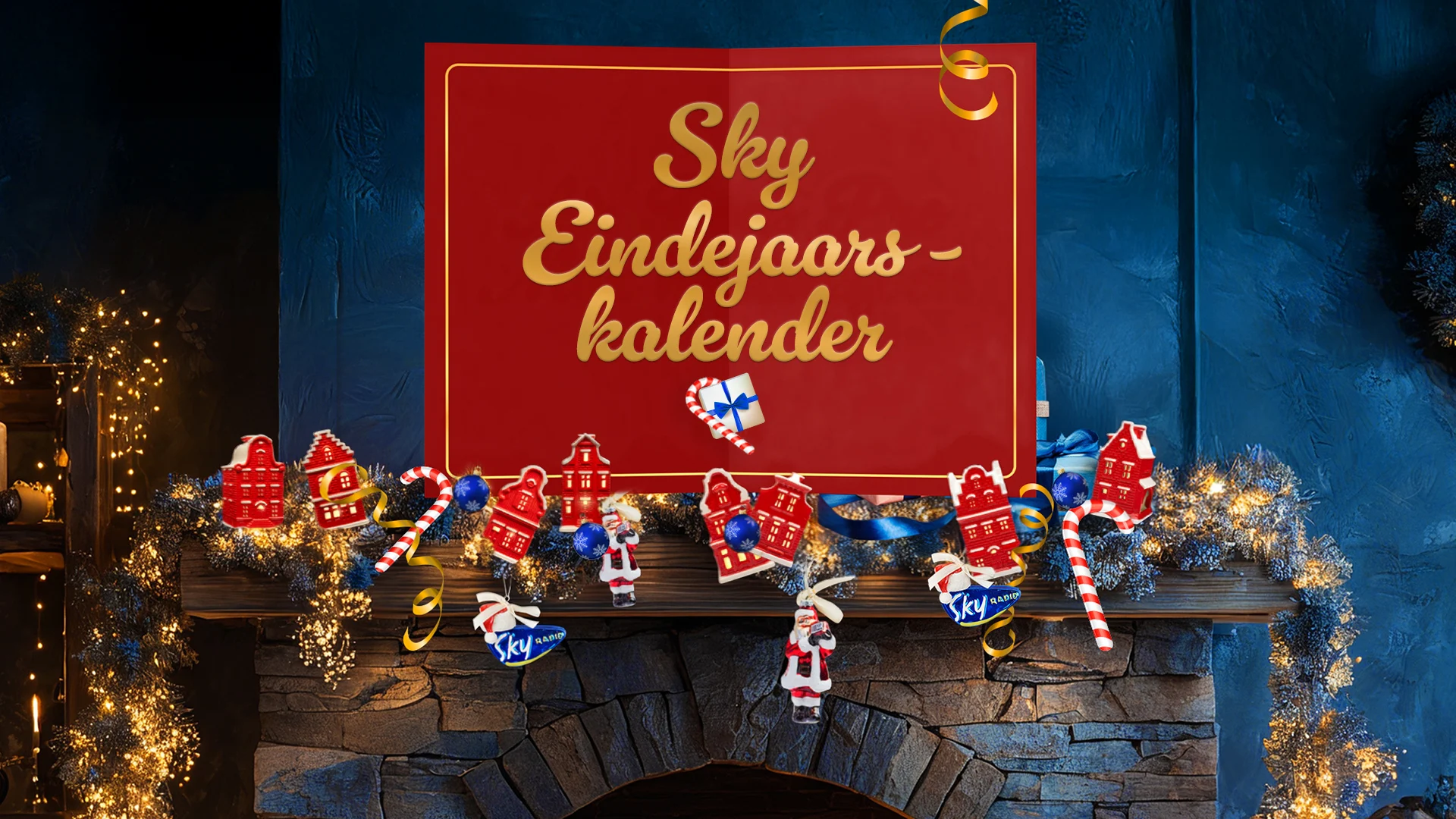 De Sky Eindejaarskalender: elke dag kans op prijzen van de Postcode Loterij