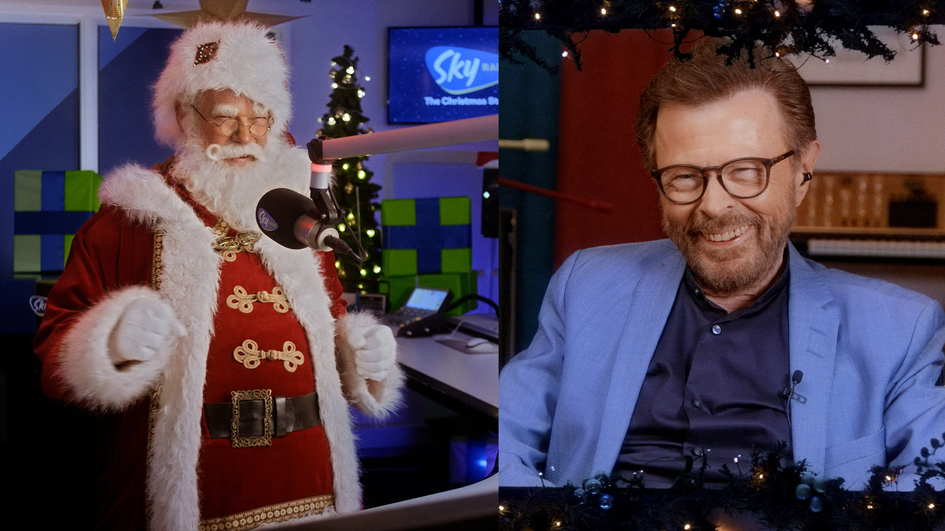 Björn Ulvaeus van ABBA opent Sky Radio The Christmas Station!