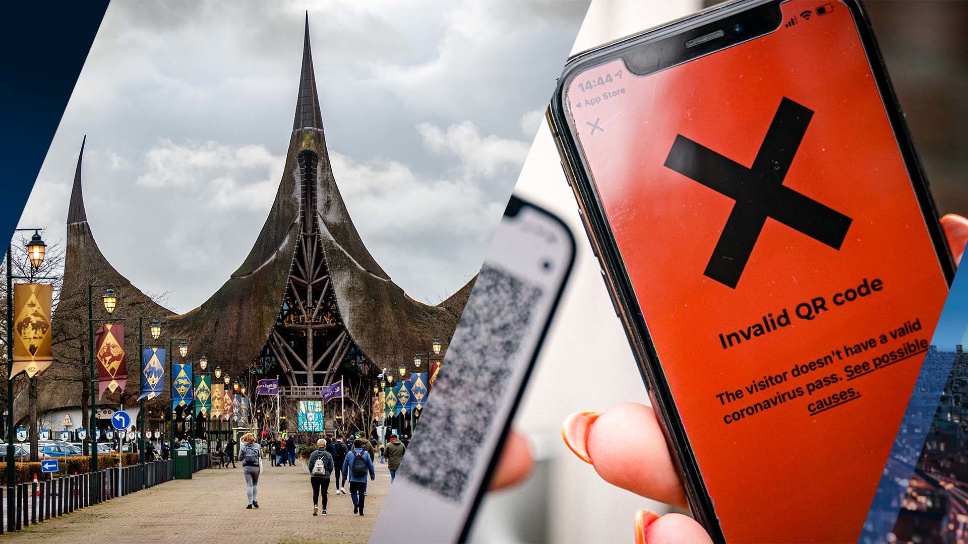 Efteling gaat bij meerdere attracties controleren op QR-code