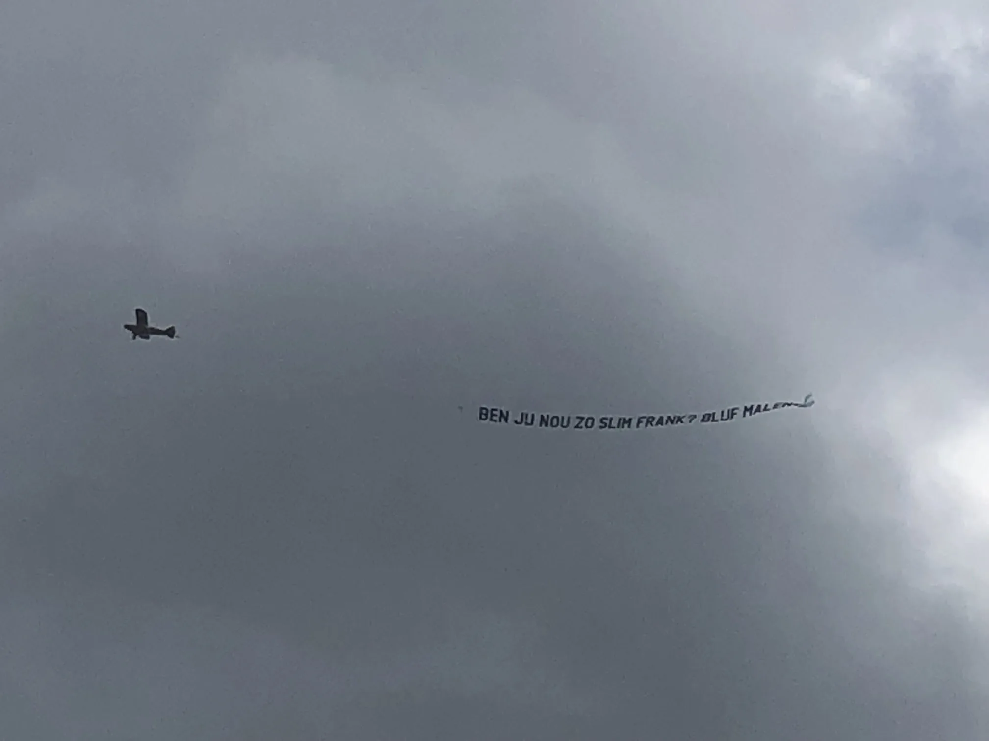 Bondscoach Frank de Boer krijgt opnieuw advies van boven: 'Blijf Malen!'
