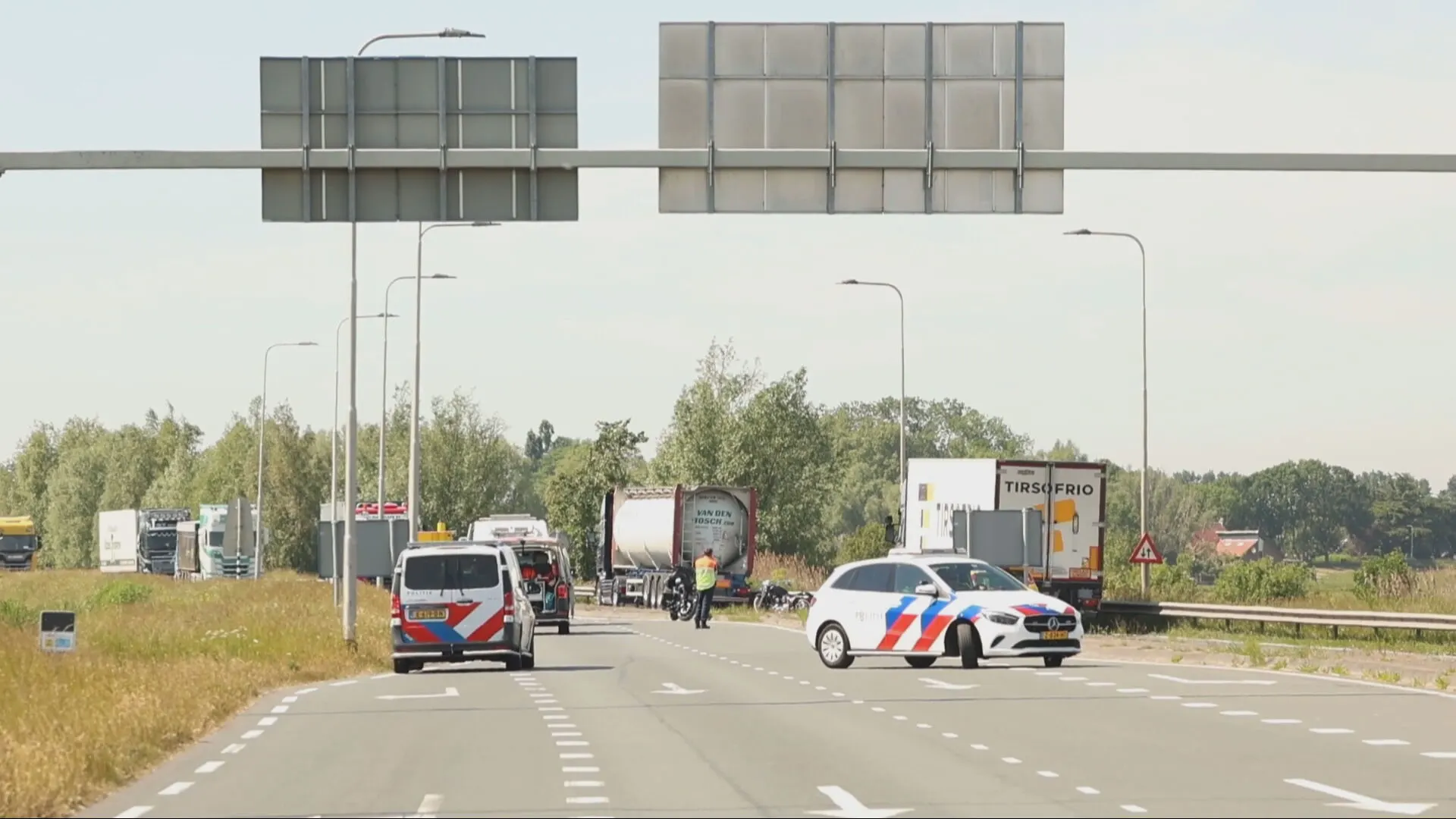 Motorrijder (59) overleden door ongeluk op N201 bij Uithoorn