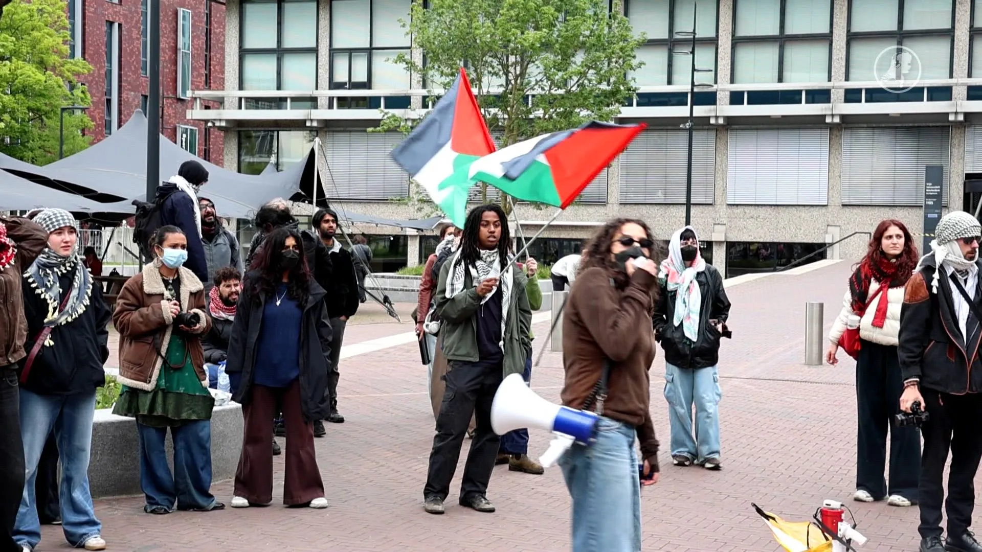 Actievoerders bezetten gebouwen universiteit 'voor Palestina'