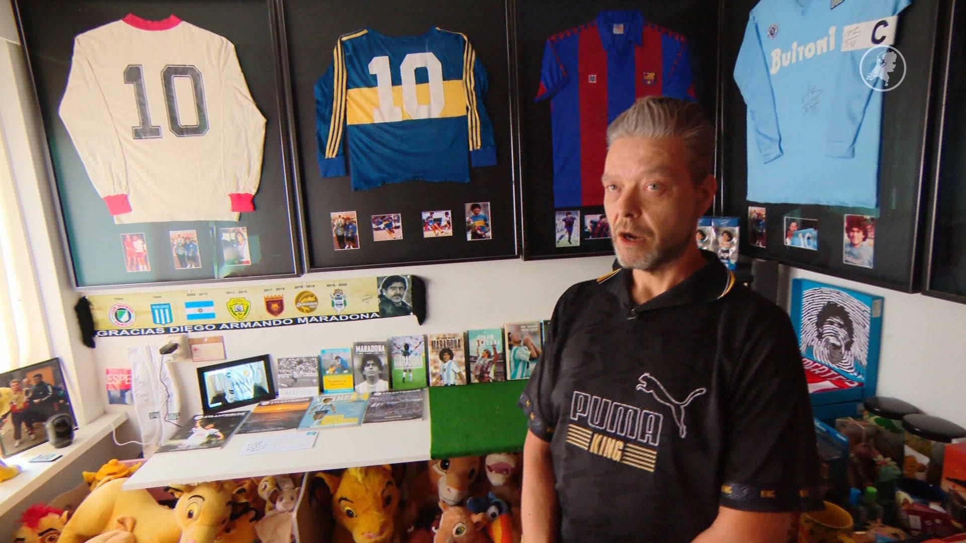 Argentinië speelt op WK, maar voor Jeroen is er maar één voetbalgod