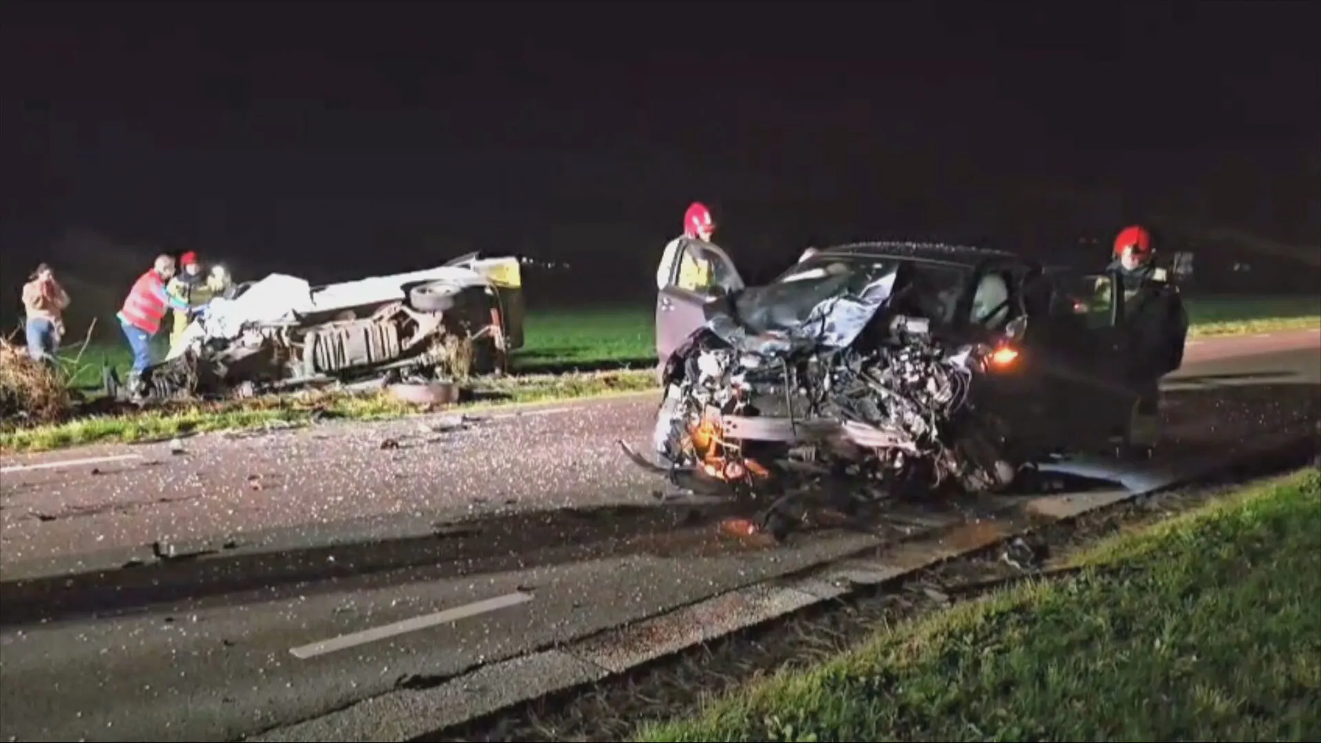 Ernstig ongeluk in Brabantse Bergeijk, 3 zwaargewonden