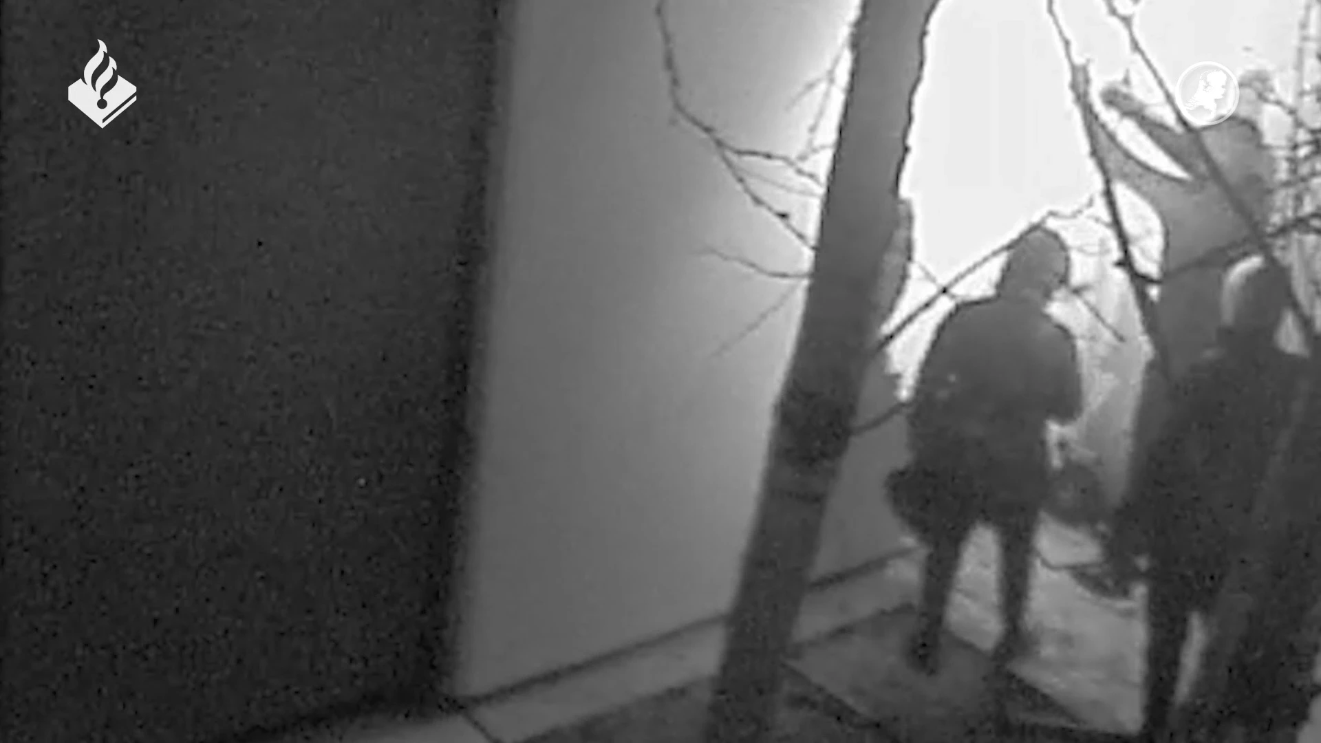 ZIEN: politie deelt zwart-witbeelden van museumroof Assen